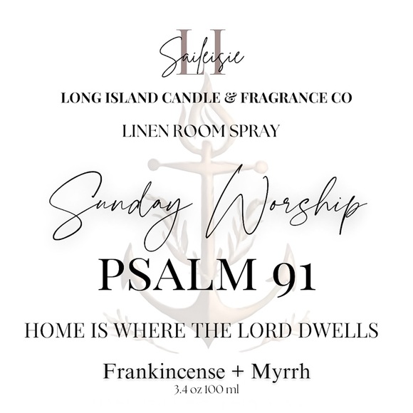 Sunday Worship Linen Room Spray | Frankincense + Myrrh | Bible Study 3.4oz - Picture 14 of 14